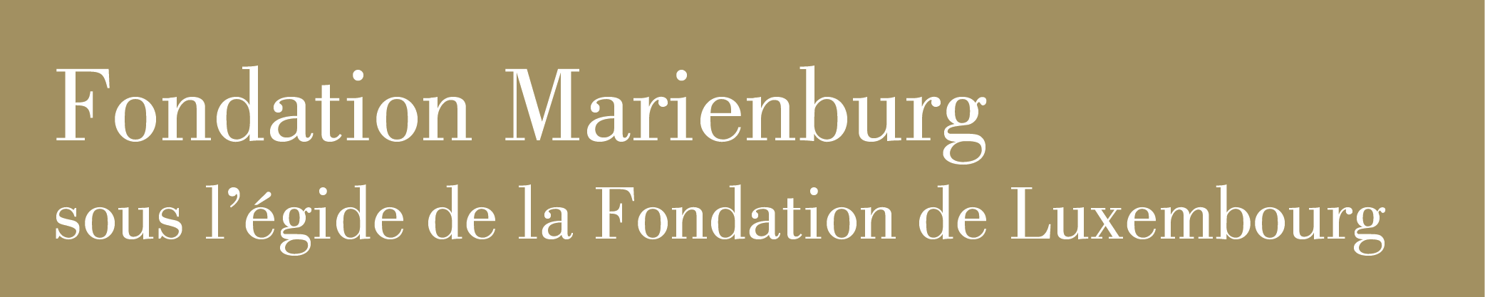 Fondation Marienburg_ Logo