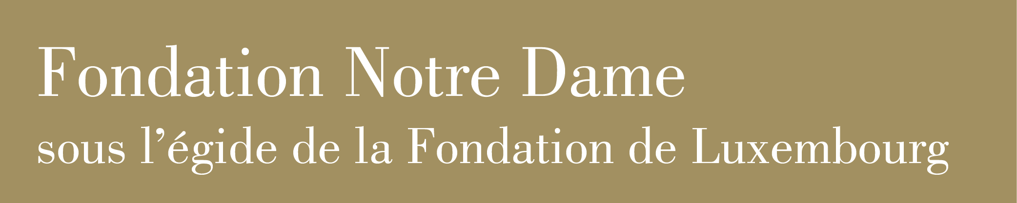 Fondation Notre Dame_logo