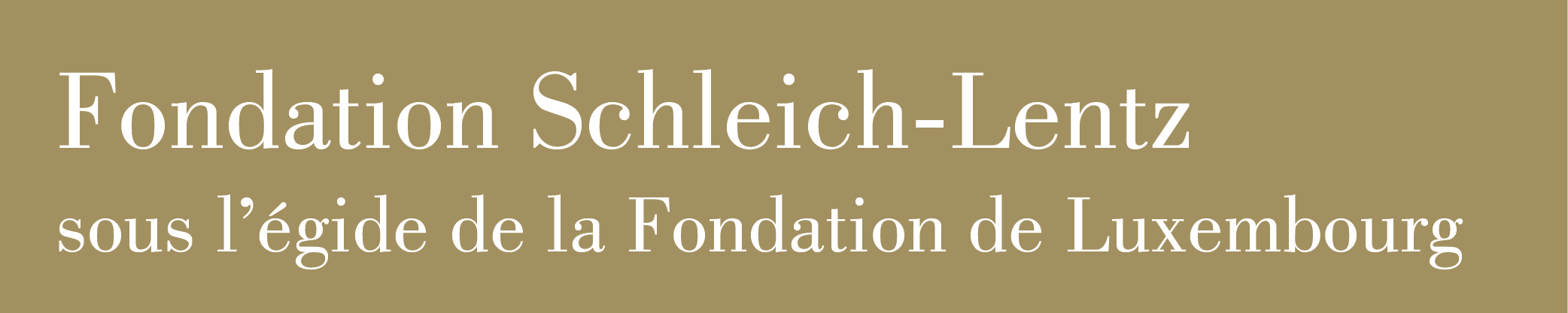 Fondation Schleich-Lentz_Logo