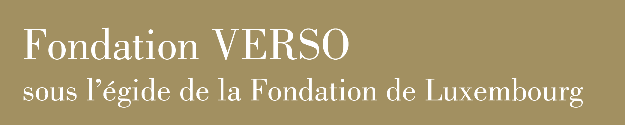 Fondation VERSO_logo