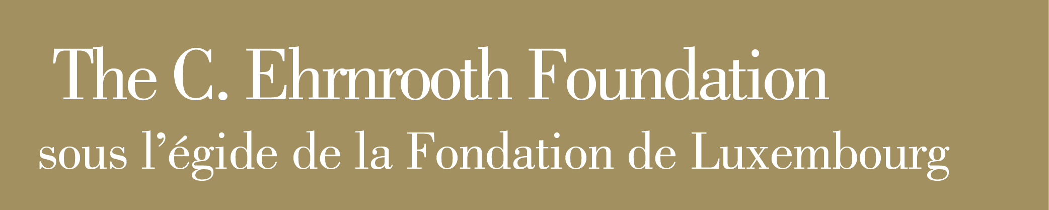 The C. Ehrnrooth Foundation_logo