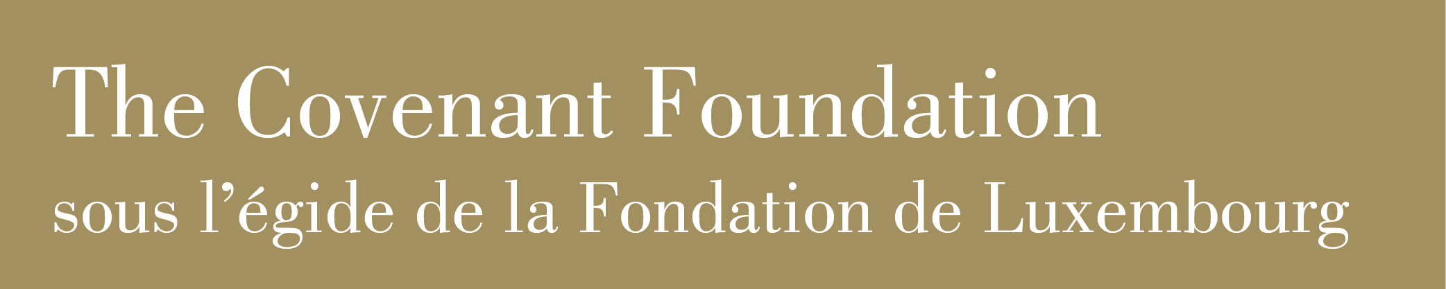 The Covenant Foundation_Logo