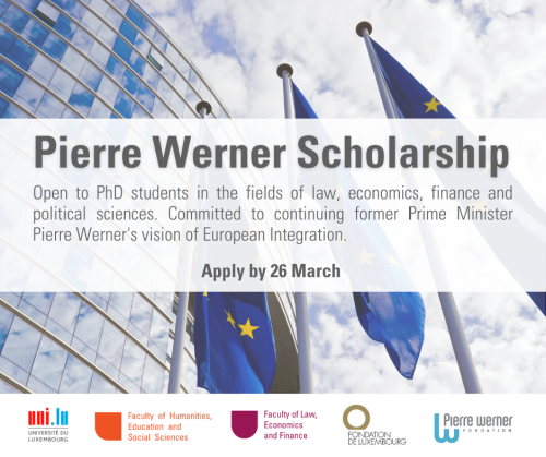 Pierre Werner Scholarship Teaser 2021