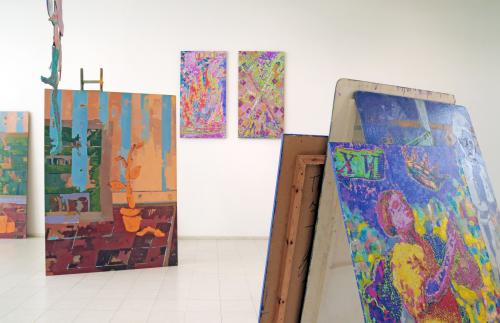 EKA at the Kunsthalle, Trier, with Antoine Waterkeyn exhibition in 2023